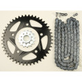 VORTEX SPROCKET/CHAIN KIT STL/ALU 15/45T BLK RX3 520-108L BLK CK6324