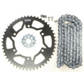 VORTEX SPROCKET/CHAIN KIT STL/STL 14/49T SIL SX3 520-108L BLK CK6266