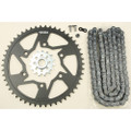 VORTEX SPROCKET/CHAIN KIT STL/STL 15/50T SIL SX3 520-116L BLK CK6317