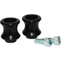 VORTEX SWINGARM SPOOLS 6MM BLK YAM SP601K