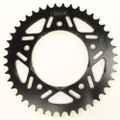VORTEX REAR F5 SPROCKET ALUMINUM 43T-525 BLK HC YAM 642K-43