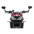 PUIG DOWNFORCE FRONT SPOILER MATTE BLACK TRI 21594J