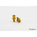 PUIG SWINGARM SPOOLS HI-TECH 10MM GOLD 2/PK 5924O