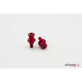 PUIG SWINGARM SPOOLS HI-TECH 10MM RED 2/PK 5924R