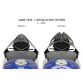 PUIG REAR SEAT COWL MATT BLACK YAM 20703J