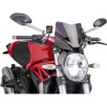 PUIG WINDSCREEN NAKED NEW GEN SPORT DARK SMOKE 7013F