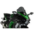 PUIG WINDSCREEN Z-RACING DARK SMOKE KAW 21714F