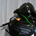 NEW RAGE CYCLES Mirror Block Off Turn Signals