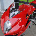 NEW RAGE CYCLES Mirror Block Off Turn Signals