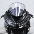 NEW RAGE CYCLES MIRROR BLOCK OFF PLATES KAW ZX6R-MBO