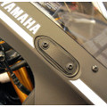 NEW RAGE CYCLES MIRROR BLOCK OFF PLATES YAM R3-MBO