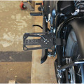 NEW RAGE CYCLES SIDE MOUNT LICENSE PLATE TRI BOBBER-SIDE