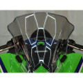 NEW RAGE CYCLES MIRROR BLOCK OFF PLATES KAW N500-MBO