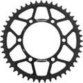 SUPERSPROX REAR SPROCKET STEEL 47T-520 BLK HON/KAW/YAM RFE-486-47-BLK