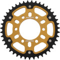 SUPERSPROX REAR STEALTH SPROCKET ALU/STL 43T-530 GLD KAW RST-488-43-GLD