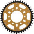 SUPERSPROX REAR STEALTH SPROCKET ALU/STL 43T-530 GLD KAW RST-488-43-GLD