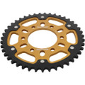 SUPERSPROX REAR STEALTH SPROCKET ALU/STL 43T-530 GLD KAW RST-488-43-GLD