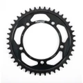 SUPERSPROX REAR EDGE SPROCKET STEEL 43T-525 BLK HAY/SUZ/TRI RFA-1792-43-BLK