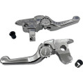 PSR ANTHEM SHORTY LEVER SET CHROME FLT 14-16 HYDRAULIC CLUTCH 12-01654-20