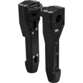 KENS FACTORY NL 1-1/8" X-RISER 8" STRAIGHT BLACK KFR-02-1.125