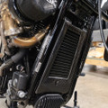 HOFMANN DESIGNS Carbon Fiber Oil Cooler Cover M8 Softail