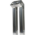 HOFMANN DESIGNS H/D BILLET RISERS 10" RAW KICKBACK HDB-1006R