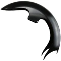 BAGGERNATION TALON FENDER 21" CHROME SPACER `14-UP FLH/T TALON21-14L-C