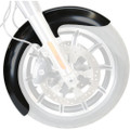 BAGGERNATION THICKY FENDER OEM 16" THRU 19" BLACK SPACERS `86-13 FLH/T THICKY-OEM-B