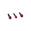 SANTORO FABWORX CHACHO'S BOLT KIT RED M8 ENG TRANS PRIM BLK SF10022B