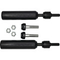 SANTORO FABWORX SHOCK MOUNT SLIDERS BLACK DYNA 09-17 SF50001
