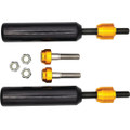 SANTORO FABWORX SHOCK MOUNT SLIDERS GOLD DYNA 09-17 SF50003