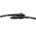 FLO MOTORSPORTS MX STYLE LEVER SET BLACK `21-23 FLH/FLT HD-812