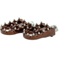 FLO MOTORSPORTS MOTO STYLE FOOTPEG SET BRONZE 2"X3.125" FPEG-800BRZ