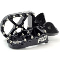 FLO MOTORSPORTS PRO SERIES FOOT PEGS BLACK COBRA FPEG-801BLK