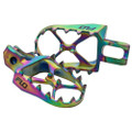 FLO MOTORSPORTS TITANIUM FOOT PEGS JET FUEL GAS/HUS/KTM TI-795-2JET