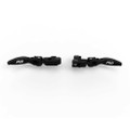 FLO MOTORSPORTS SHORTY MX LEVER SET BLACK 23-24 CVO SHORT HD-813