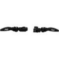 FLO MOTORSPORTS SHORTY MX LEVER SET BLACK 25-26 SOFTAIL SHORT HD-814