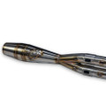 SAWICKI INTMDTR M8 SOFTAIL SHORTY CANN BRUSHED SS 930-02621