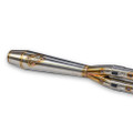 SAWICKI INTMDTR M8 SOFTAIL MID CANNON BRUSHED SS 930-02625