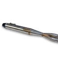 SAWICKI INTMDTR M8 FLT FULL BRUSHED SS W/BLACK END CAP 930-02608