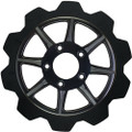 LYNDALL BRAKES HIGH CARBON STEEL PHOENIX REAR ROTOR BLACK 11.8" 2104-2103