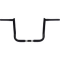WILD 1 CHUBBY 16" HOOKED BAGGER SATIN BLACK WO596B