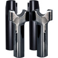 WILD 1 CHUBBY 4.5" STRAIGHT RISERS BLACK WO526B