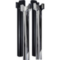 WILD 1 CHUBBY 9.5" STRAIGHT RISERS CHROME WO530S