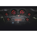 KOSO DIGITAL GAUGE CLUSTER BLACK BEZEL 04-13 FLHT AND FLTR BA050903