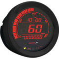 KOSO DIGITAL GAUGE CLUSTER BLACK BEZEL 04-13 FLHT AND FLTR BA050903