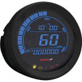 KOSO DIGITAL GAUGE CLUSTER BLACK BEZEL 04-13 FLHT AND FLTR BA050903