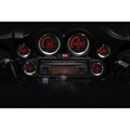 KOSO HD-02 SERIES GAUGE KIT SILVER BEZEL OIL TEMP BA050905