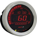 KOSO HD-02 SERIES GAUGE KIT SILVER BEZEL OIL TEMP BA050905