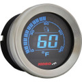 KOSO HD-02 SERIES GAUGE KIT SILVER BEZEL OIL TEMP BA050905